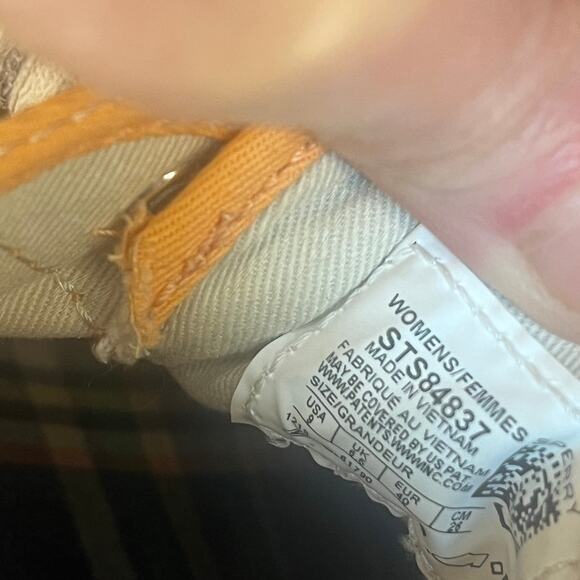 SPERRY Women's Crest CVO Casual Sneaker/Shoes STS84837 Coral/Salmon. Size 9 - Picture 4 of 6